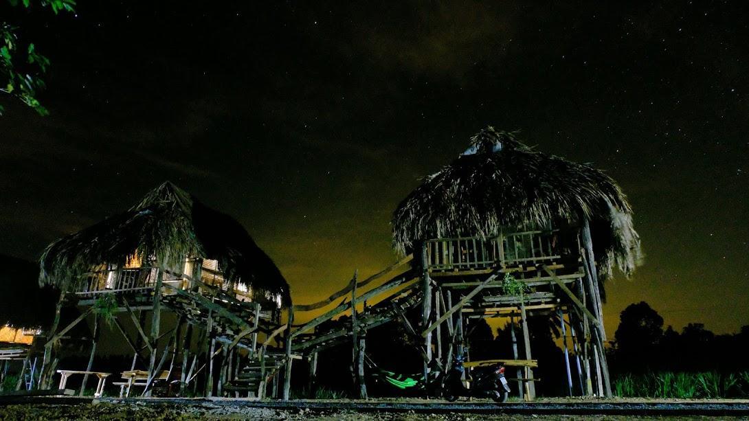 Sunny Field Eco Stilt House Villa Cat Tien Exterior photo